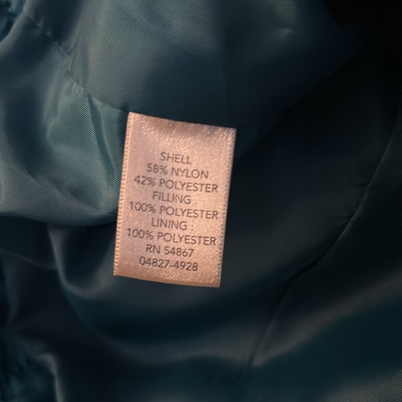 Christopher & banks teal colored quilted vest size medium - Picture 4 of 4